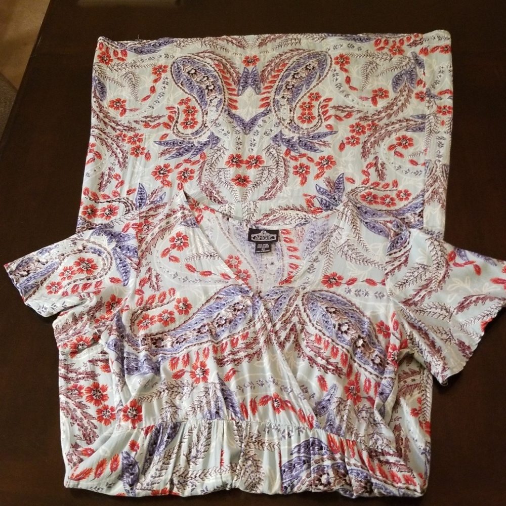 Floral Print Romper